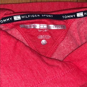 Tommy Hilfiger Tops - Red Tommy Sport Hoddie Tommy Hilfiger Tops - Red Tommy Sport Hoddie